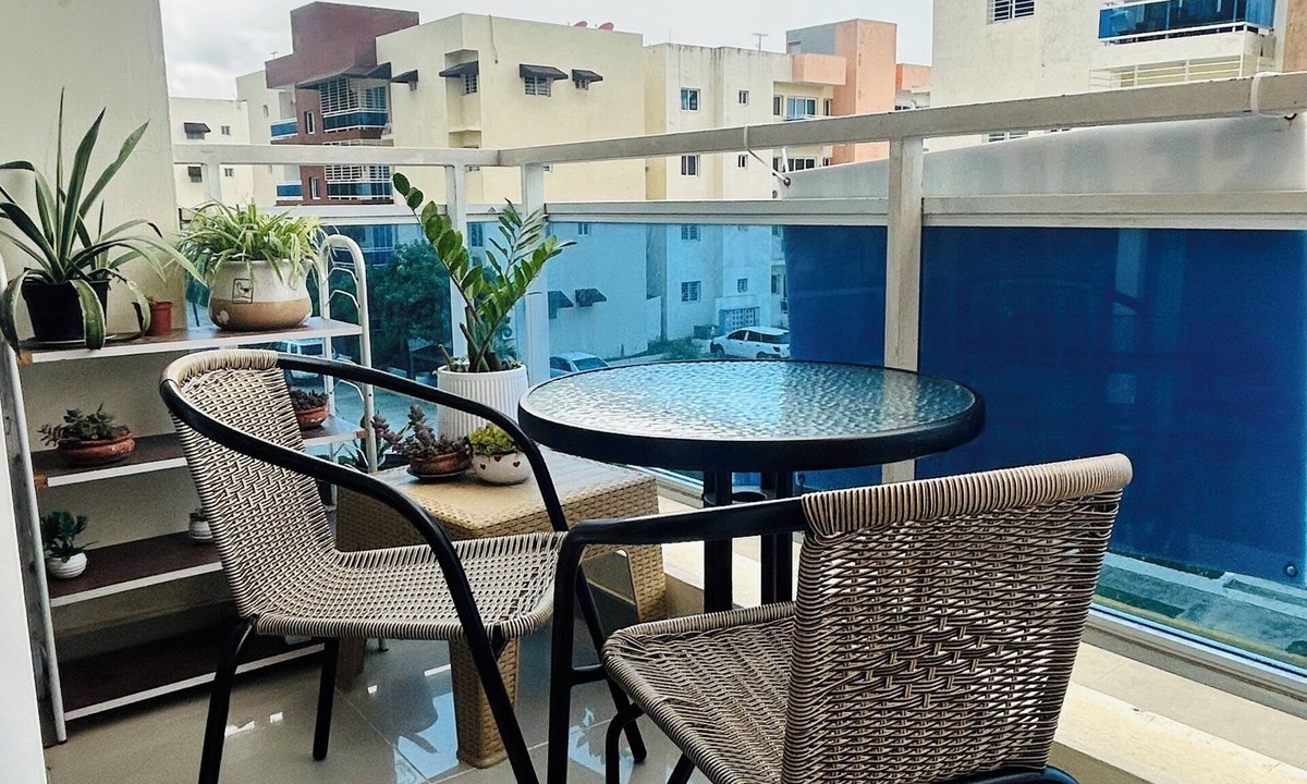 La Vega Province Apartment | 2-bedrooms apartment in peaceful Concepción La Vega with AC