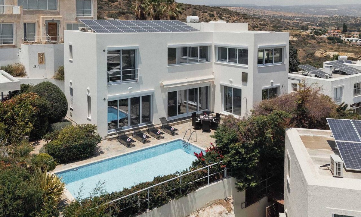 Pissouri Villa | 3BR Panoramic Sea View Villa with Private Pool