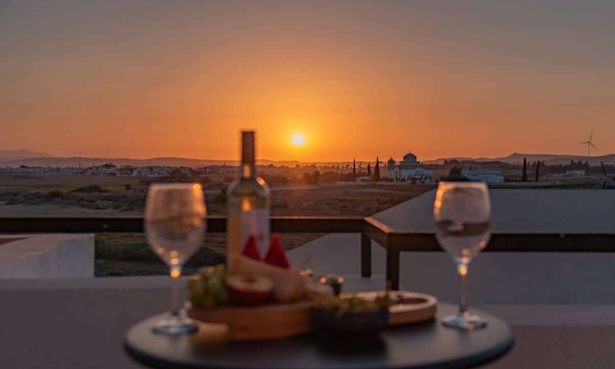 Oroklini House | 3BR Sunset View Retreat Steps from the Beach