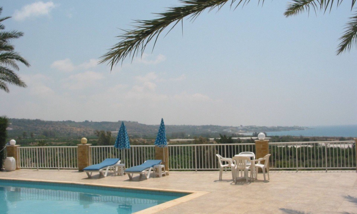 Pegeia Villa | Bungalow, en-suite, sea view, pool, walking distance, peacefull & quiet