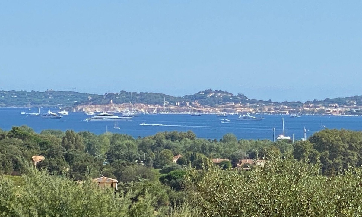 Les Restanques Villa | Magnificent sea view, of the Gulf of Saint Tropez and the mountains.