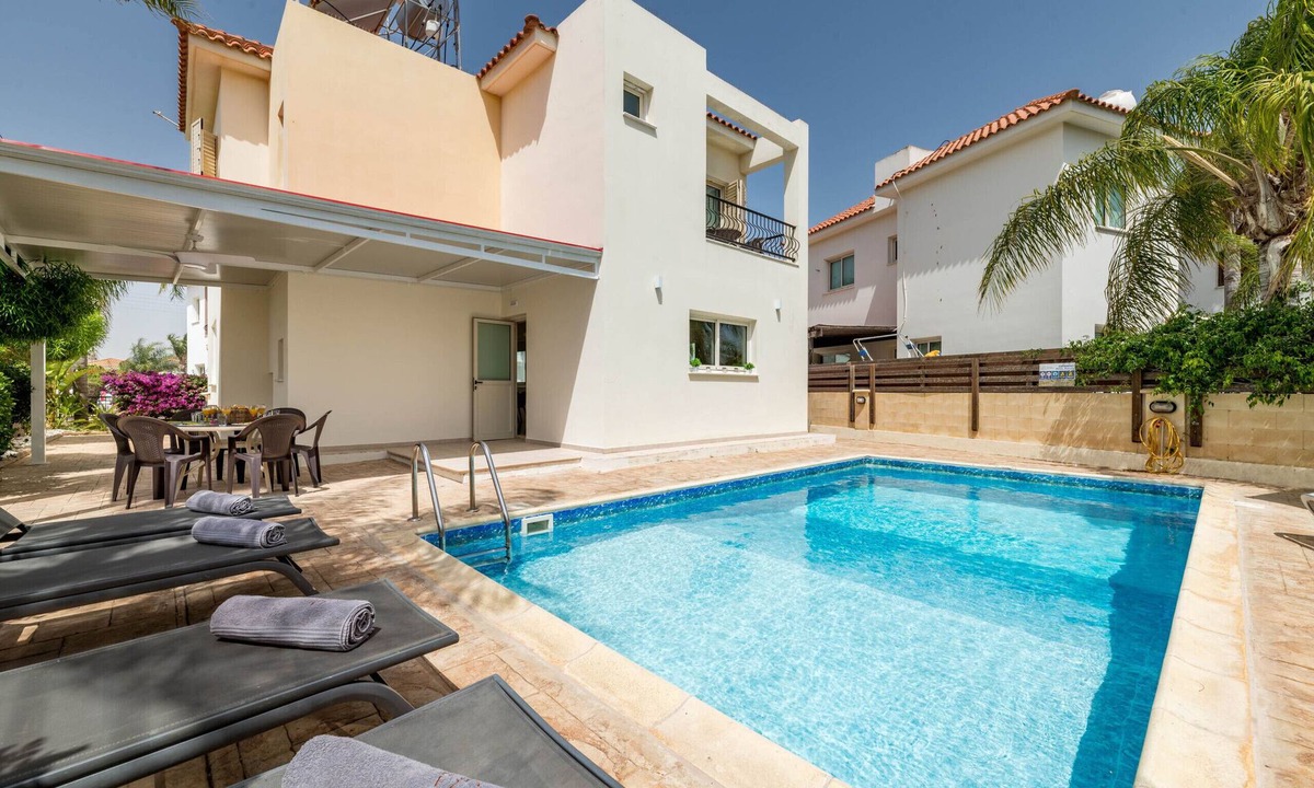 Pernera Villa | Pernera Blue Villa - Steps from the Beach