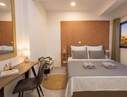 Larnaca Apartment | QosY BRANDNEW 2-BR-Apm Nespresso Bar prv Parking