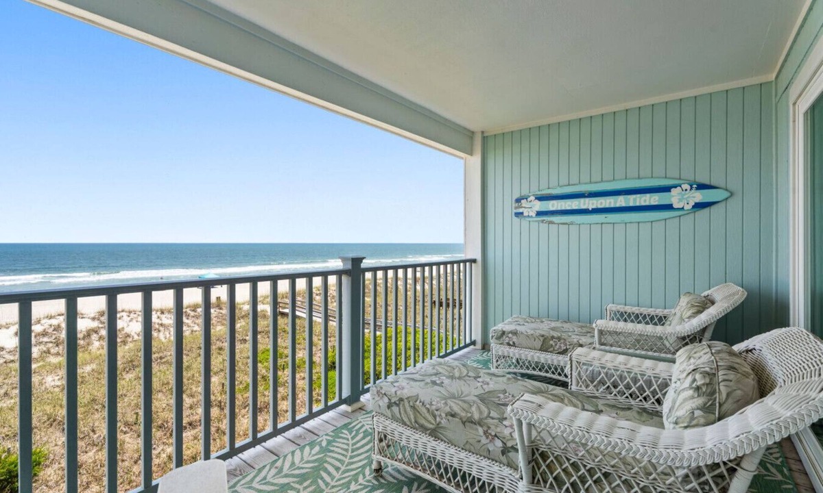 Carolina Beach Condo | Spectacular Oceanfront Condo - Once Upon A Tide