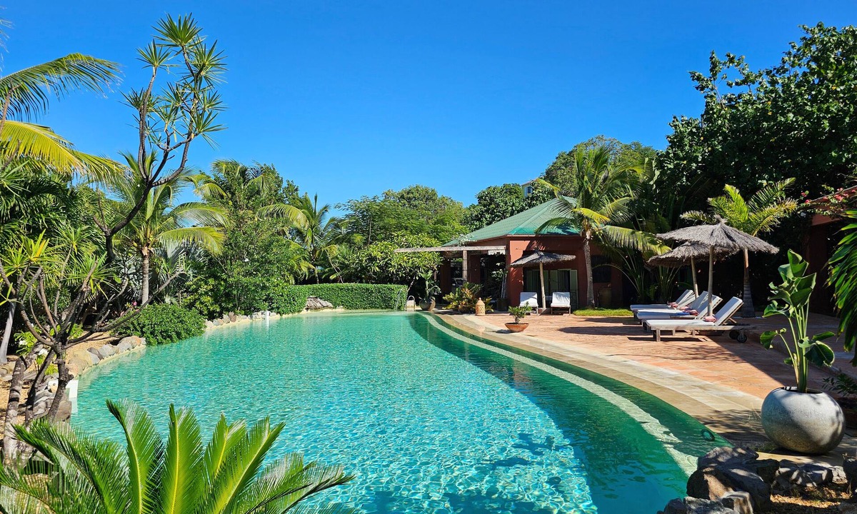Anse du Grand Cul-de-Sac Villa | THE VILLA AFRICAN QUEEN - AN OASIS IN THE CARIBBEANS WITH A GIANT POOL !