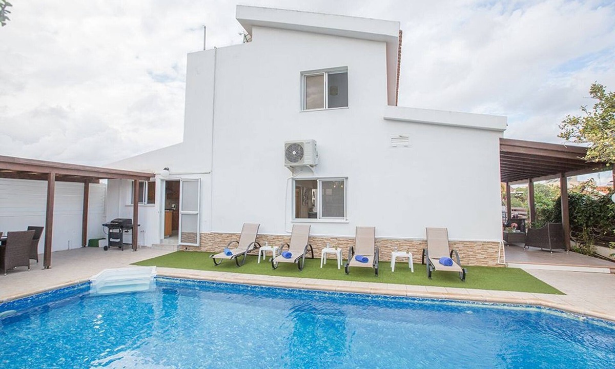 Protaras Villa | Villa Kavo Sunshine - Beautiful 3 Bedroom Protaras Villa with Private Pool