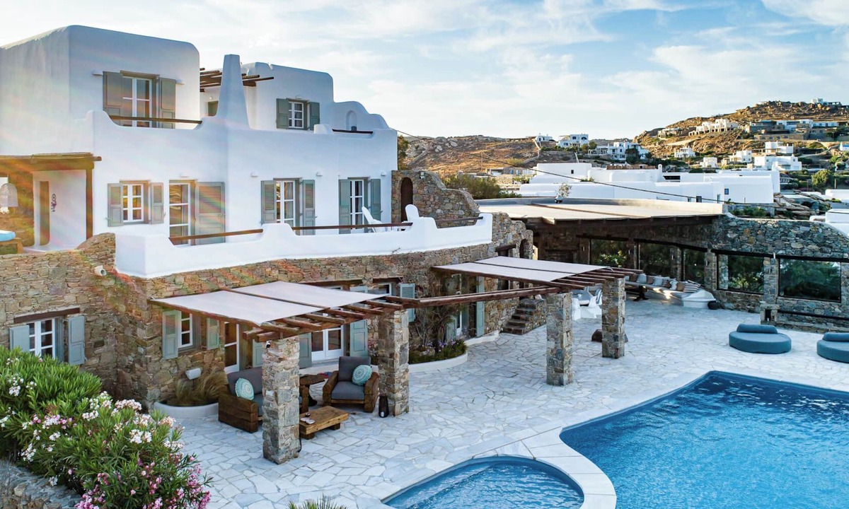 Ornos Villa | Villa Melangio | 6 BR Private Pool & Sea Views | Daily Housekeeping | Mykonos