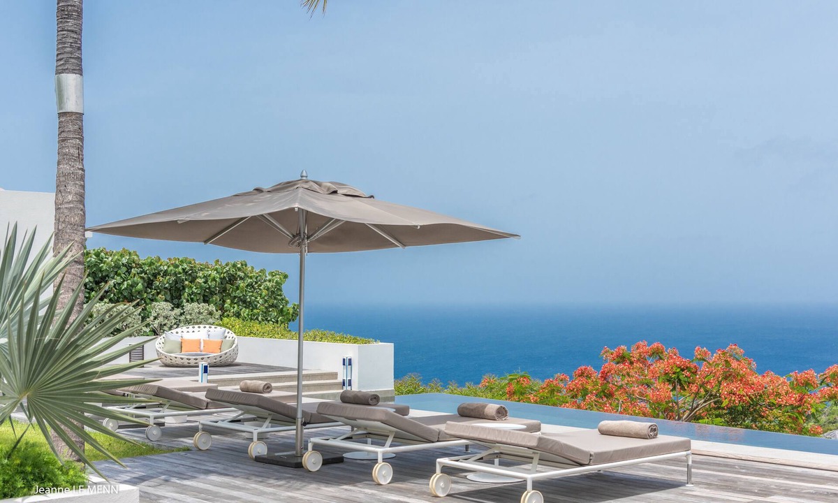 Anse du Gouverneur Villa | Villa Palm Springs | Ocean View - Located in Fabulous Gouverneur with Private Pool