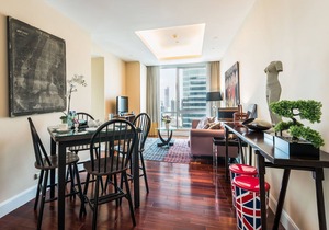 Serviced 2 Bed Panoramic Sky Villa - Pool, Gym, BTS in Bangkok