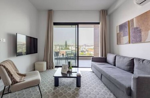 Limassol Apartment | 201 Sfiggos - Large Balcony & Shared Rooftop Pool