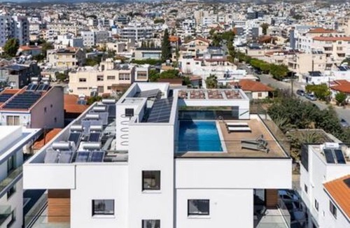 Limassol Apartment | 201 Sfiggos - Large Balcony & Shared Rooftop Pool