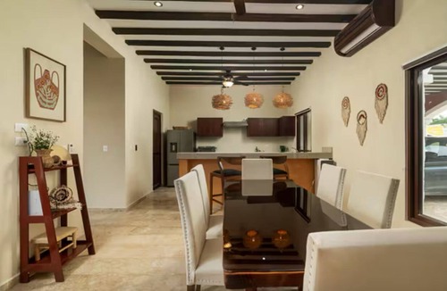 Valladolid Villa | 3-bedroom villa in charming Tesoco with AC, WiFi. Relax and unwind