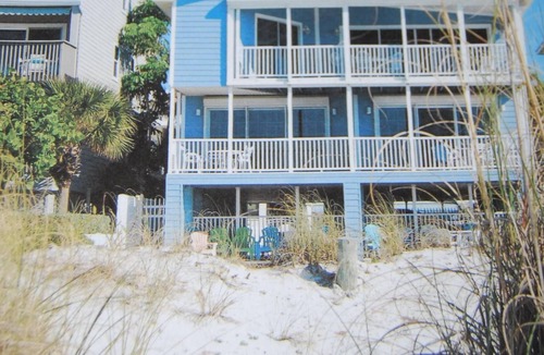 Indian Shores Villa | Beach Front Villa in Quiet Privately Gated Property