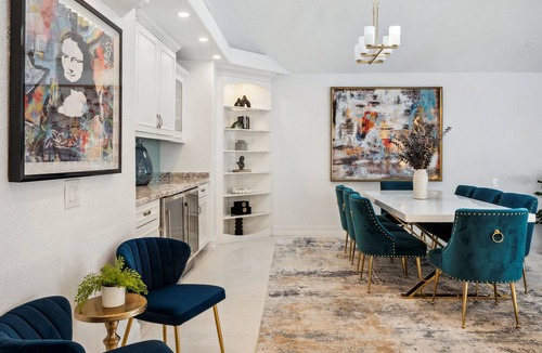 Pompano Beach Villa | Beachfront Oasis w/Htd Pool Cinema Game-Room Tiki