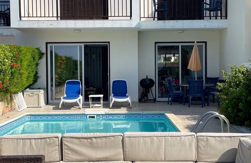 Pegeia Villa | Endless seaviews and private pool - and a stroll to Coral Bay!