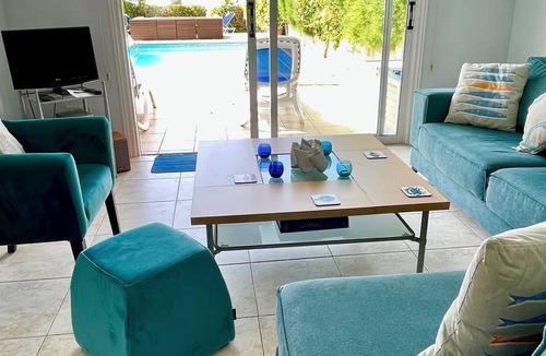 Pegeia Villa | Endless seaviews and private pool - and a stroll to Coral Bay!