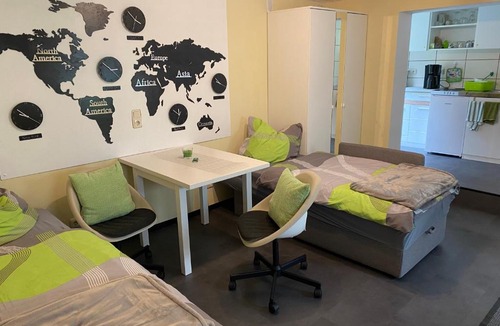Milbitz Apartment | Kleines Studio mit Gartenzugang