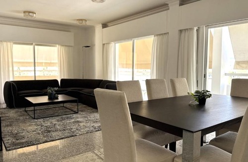 Neapolis Apartment | Modern 3BDR Top Floor Lux Suite Balcony