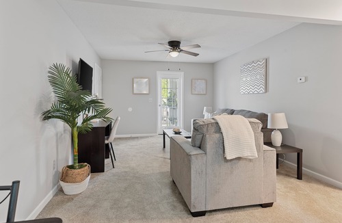 Springfield Apartment | Modern King Suite | Private Patio | Near Hospitals