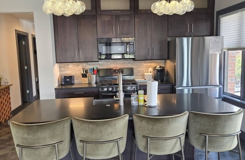 Brevard Apartment | Overlooks downtown Brevard with stunning mountain views!