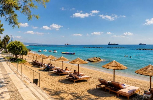 Neapolis Apartment | PEARL Premium 2-BR Suite - 150m Beach & Free Parking