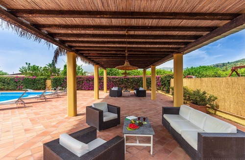Trappitello Villa | Princely Relais Taormina: Iconic Etna View, Lush Garden & 2 Pools