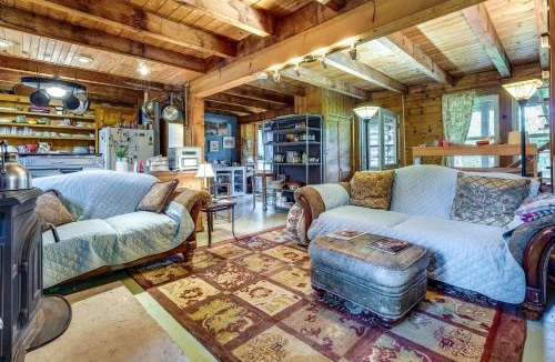 Town of Beekmantown House | Private Yard & Deck: Adirondack Cabin Retreat!