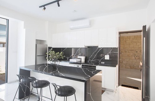 Protaras Villa | Protaras Vie Bleu Villa VB1 - a villa that sleeps 9 guests in 4 bedrooms
