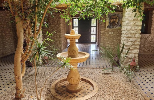 Sidi Kaouki Villa | Riad Ahlam villa with swimming pool surrounded by argan trees