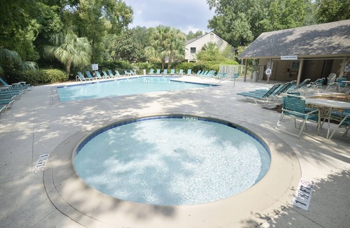 Sea Pines Villa | SeaPines, Updated, Golf view, On site pool, Pet friendly, Walk to the Beach