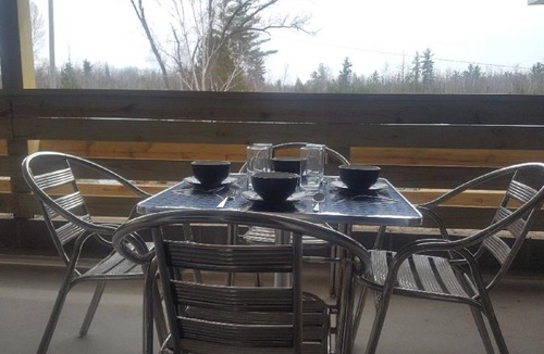 Interlochen Condo | The Overlook Just outside Traverse City Sleeps 4 Private Deck with Amazing Views