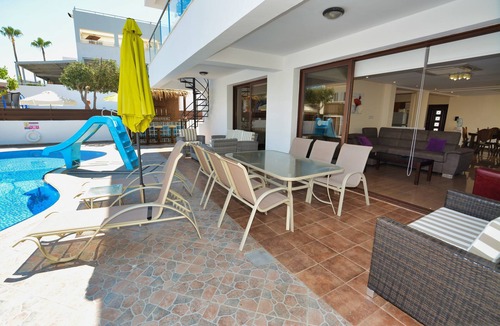 Protaras Villa | Villa 9, Luxury 5 Bedroom villa with pool