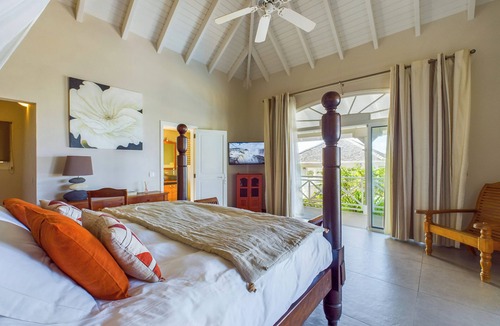 Petit Cul-de-Sac Villa | Villa La Vie en Rose | Ocean View - Located in Wonderful Petit Cul de Sac with Private Pool