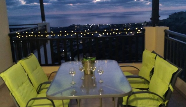 22C Christina Hilltop Apartment panoramic views.