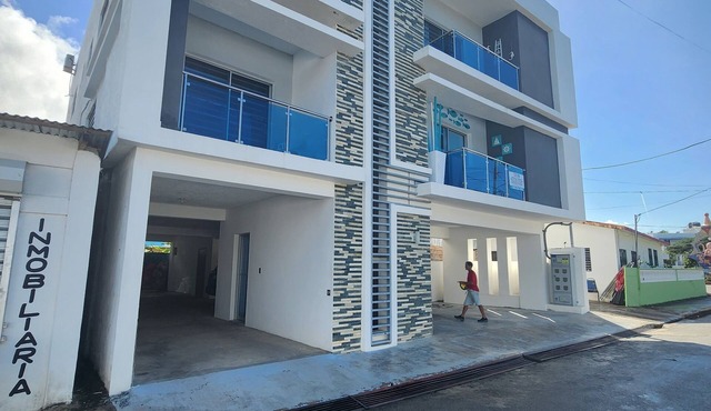 3 bd condo with rooftop across the street from beach! in Rio San Juan