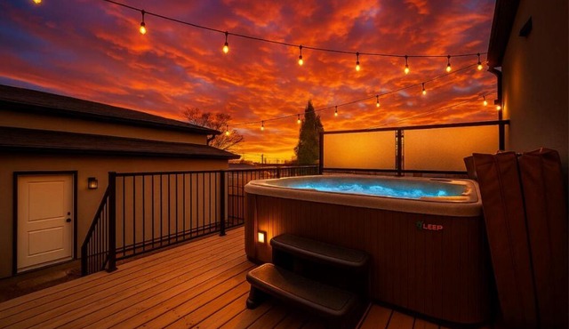 5BDRM Chic Modern Home-Hot Tub-King Bed-AC-Garage in Edmonton