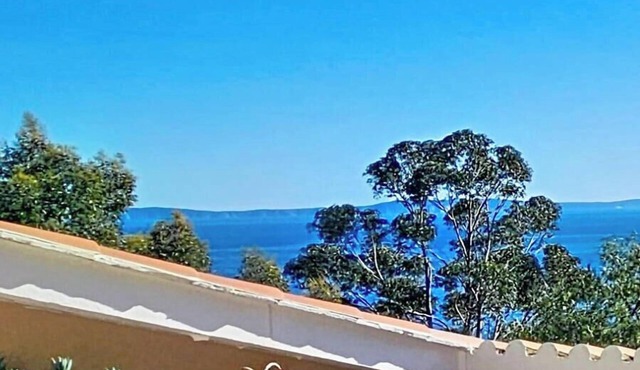 Apartment with terrace and sea view near Rayol Beach