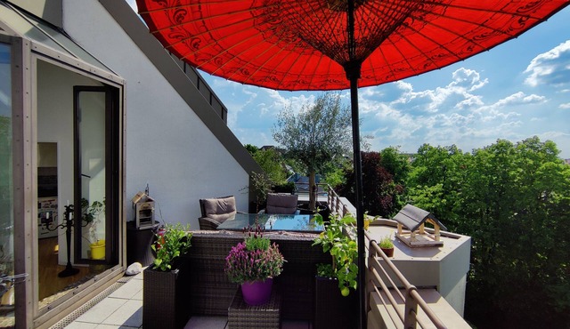 Apartment with astonishing view /rooftop terrace