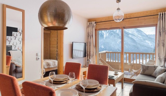 Appart* Champagny La Plagne-Skis at your feet