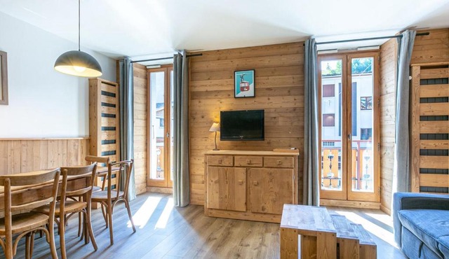 Appartement cosy, 2 chambres, centre village, proche pistes, parking, wifi, balcon, animaux sur demande - FR-1-437-25