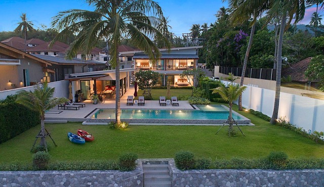 Beachfront Paradise - Villa SeaNest on Koh Samui in Ko Samui