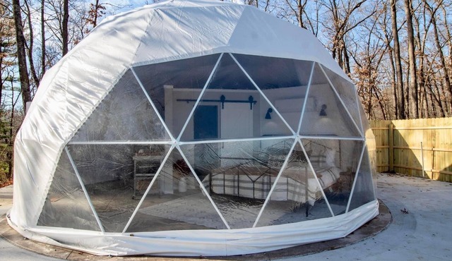 Black RiverFalls Glamping Dome 2