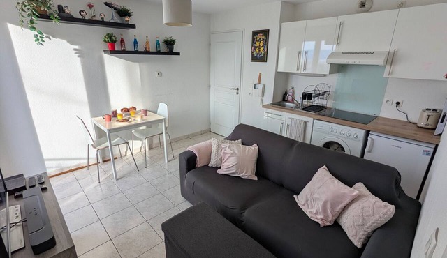 Charming apartment, lake view - 2 guests in Neuvecelle