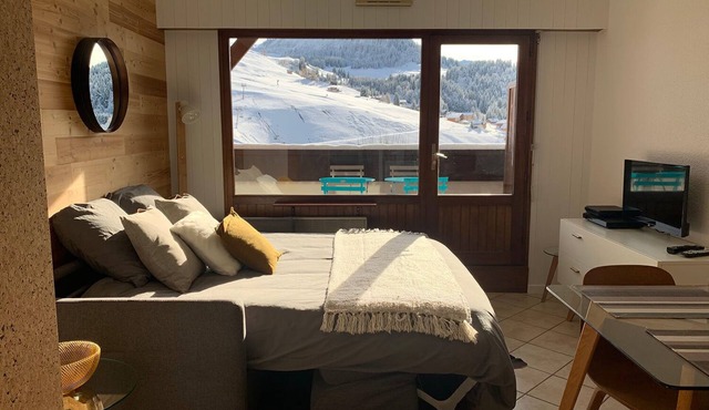 Charming Studio + Sleeping area (22m2 - 4Pers.) in Le Grand-Bornand