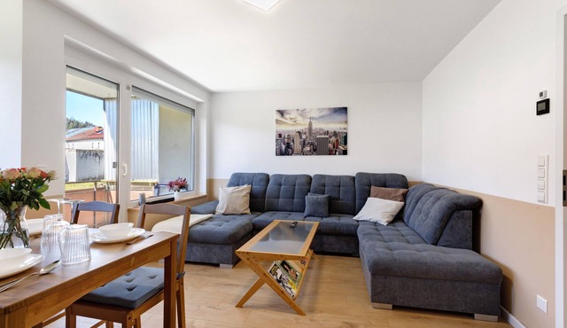 Deluxe Apartment in a Quiet Location with Balcony and Wi-Fi in Oberkochen