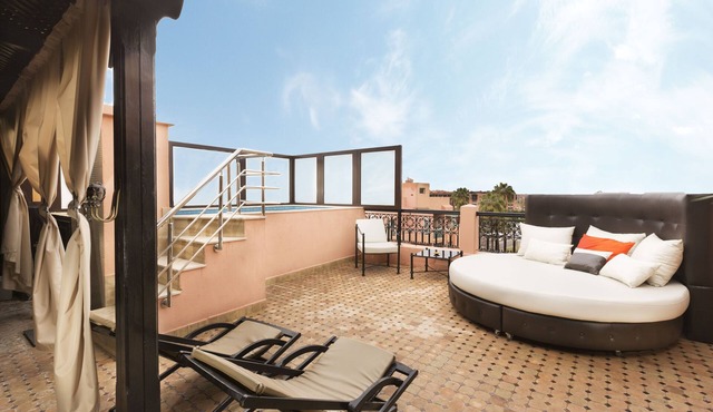 Duplex apartment with private pool