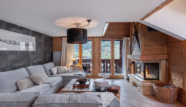 Duplex for 8 with sauna and parking in Méribel in Méribel
