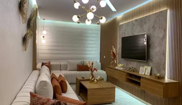 Elegant apartment, spacious terrace+pool in Marrakech