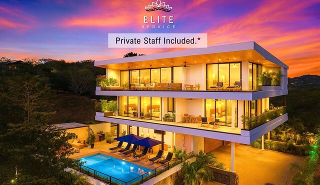 Elegant & Contemporary Retreat with Pool & Lush Garden near Playa Grande