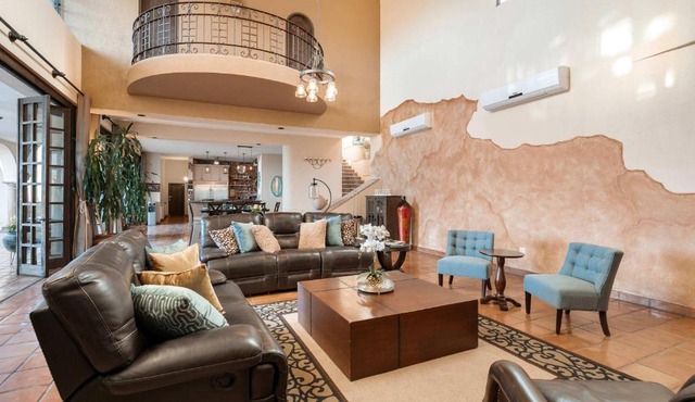 Elegant Hacienda Villa for 20, Ocean Views, Pool